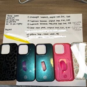 iPhone 14 Pro loopy cases